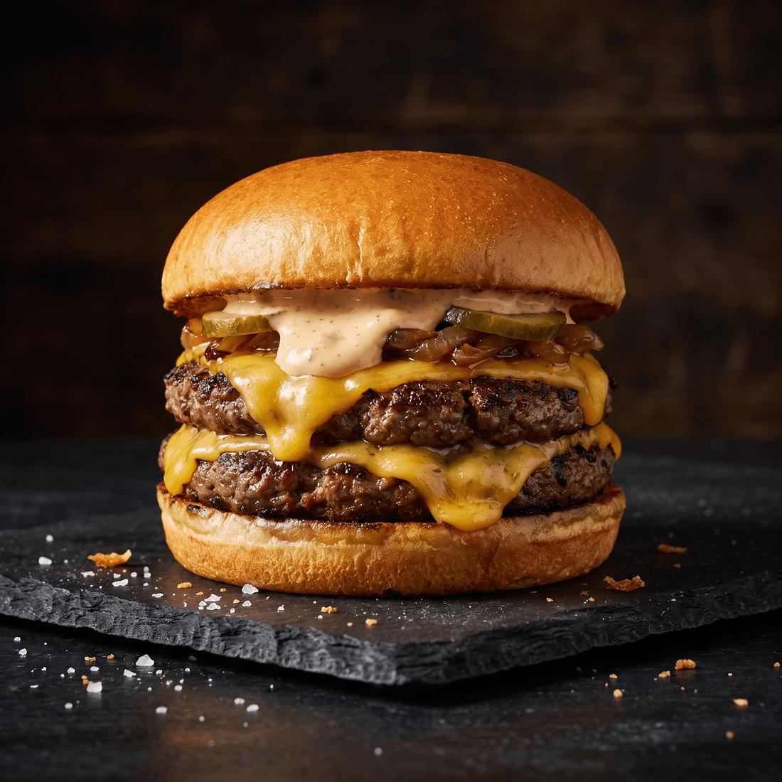 The Homestack burger